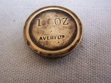 VINTAGE ROUND SCALE WEIGHT