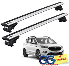 Thule Evo WingBars Roof Rack Rail Bars Lockable | Ford Kuga 2013-2019