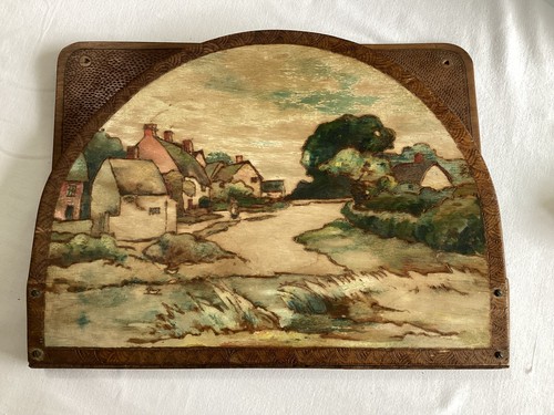 Rare vintage wooden wall - , hung