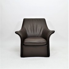 Vintage Lounge Chair Television 70er Designer Club Leather Relax Retro Braun