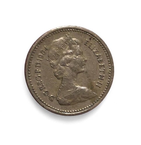 Rare 1984 british one pound - one,
