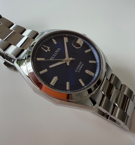 Bulova surveyor blue face - bulova,