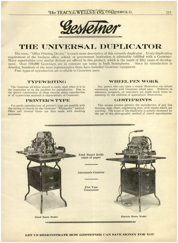 1931 paper gestetner - 1931,