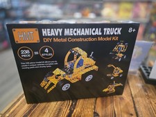 HMT Heavy Mechanical Truck Metal Construction Model Kit DIY Assembly