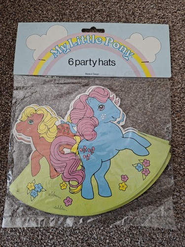 Little pony party hats - g1,