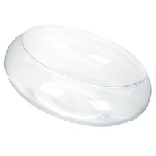  Clear Bowls Glass Indoor Hydroponic Decor Small Fish Planter Tank Aquatic