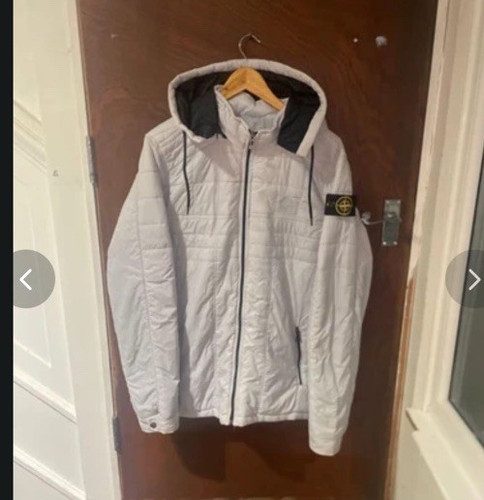 Stone island white hooded xxl - stone,