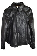 H&M Black Faux Leather