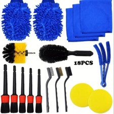 18Pcs Car Detailing Brush Set