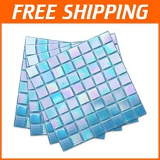 Waterproof Blue Glass Tiles