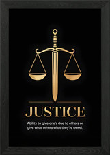 Scales of Justice with Sword