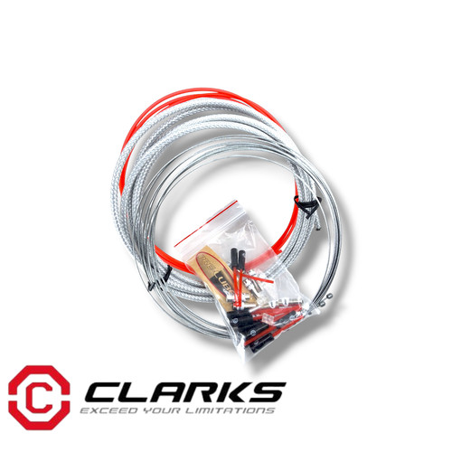 Clarks pre lubed gear cable - lubed,