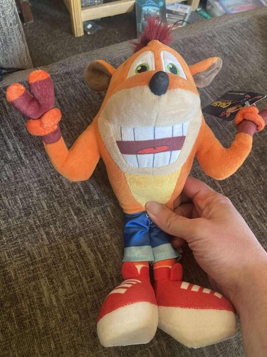 Crash bandicoot plush toy - bandicoot, 25th