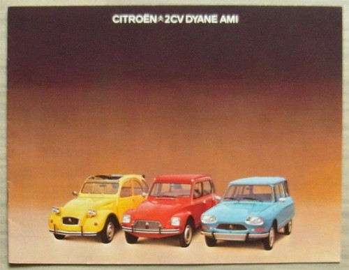 Citroen 2cv dyane ami car - dyane,