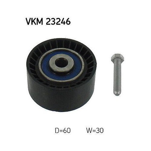 Deflection guide pulley - deflection/guide,