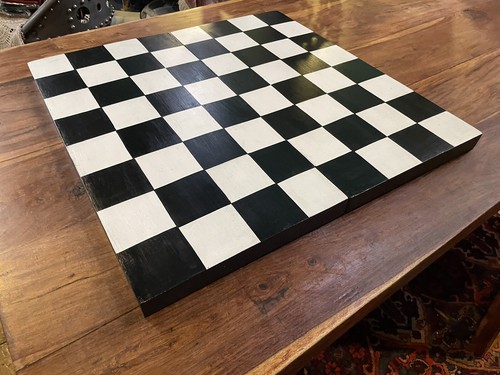 Wooden chess board handmade - board,