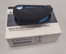 Genuine BMW M Performance Key Cover / Case Black Alcantara - 82292355519