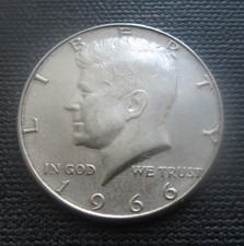 1966 USA Kennedy Silver Half