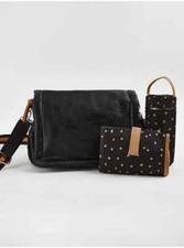 BNWT GEORGE BLACK FAUX LEATHER