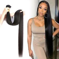 BRAZILIAN RAW VIRGIN HUMAN HAIR SILKY STRAIGHT 10 TO 40INCH 100g EXTRA LONG 12AA