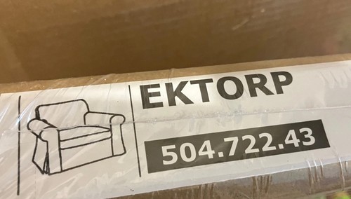Ikea ektorp cover for armchair - ektorp,