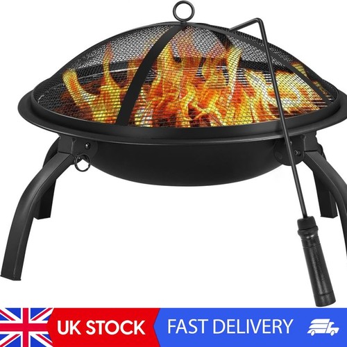 Fire pit portable iron folding - fire,