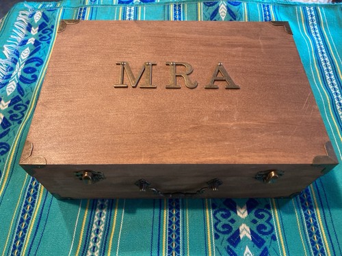 Wooden watch storage box with - wooden,