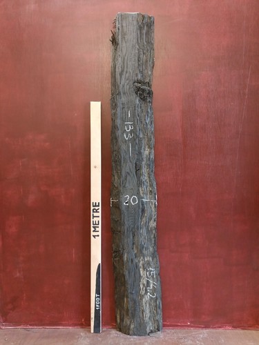 Bog oak board 133x20cm - board,