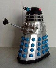 Dr Doctor Who TALKING DALEK Black Silver Blue Product Enterprise Limited Edition