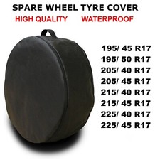 R17"  SPARE TYRE COVER WHEEL PROTECTIVE TYRE BAG SPACE SAVER FOR ANY CAR 