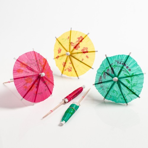 Cocktail umbrellas paper - umbrellas,