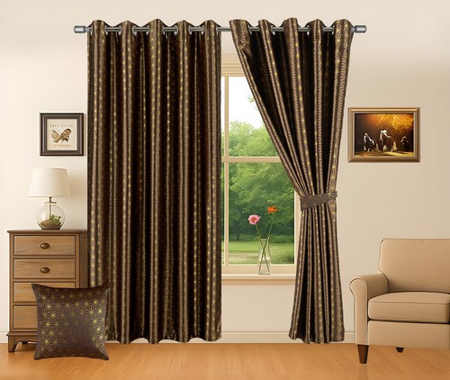 Curtains metallic gold - curtains,