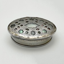 GEORGIAN SNUFF BOX STERLING