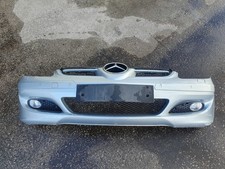 MERCEDES SLK R171 FRONT BUMPER SILVER FOR XENON HEADLIGHTS