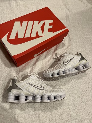 Nike shox white metallic - shox,