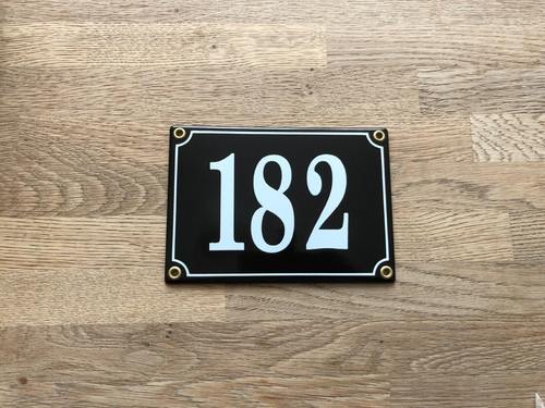 French black enamel - black,