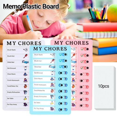 Memo plastic board chore - uk,