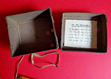 A GOOD VINTAGE UNNAMED HARDY HARDEX REXINE FISHING REEL CASE (CASE ONLY NO REEL)