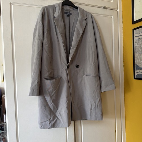Primark oversized grey blazer - grey,