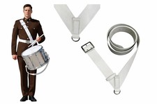 Premium WHITE Leather Marching