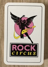 Pack of vintage Cartamundi ROCK CIRCUS playing cards with 1 Joker