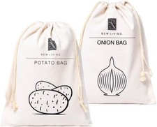 Potato Bag & Onion Bag, Linen