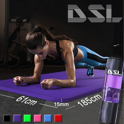 61x 185cm yoga - mat, thick