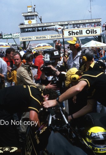 Ayrton senna lotus 98t - senna, grid