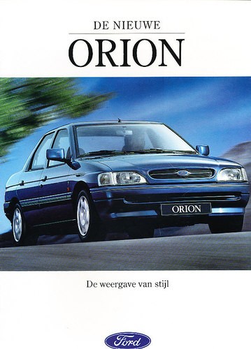 1993 ford orion - ford, sales