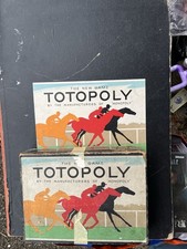 Vintage Waddingtons Totopoly Board Game Complete Great Condition 1940’s