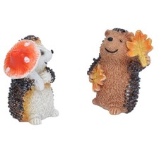 1 Pair Resin Hedgehog Ornament