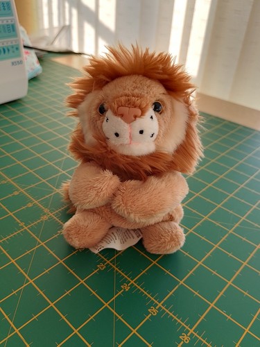 Lion teddy soft toy - soft,