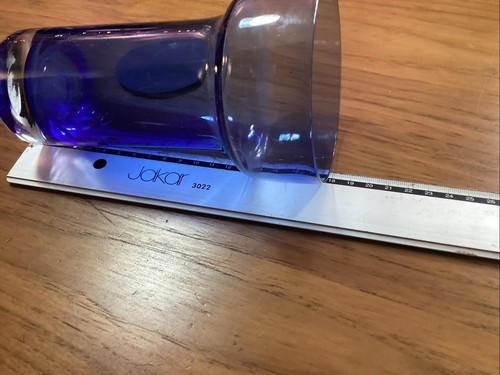 Riihimiki cased glass blue - riihimiki,