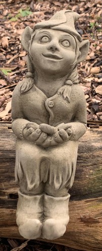 Poppy the elf gargoyle - gargoyle, stone